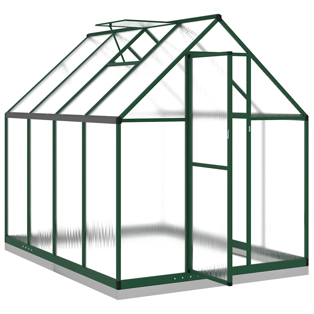 Telaio Serra con Base Verde 224x169x202 cm in Alluminio - homemem39