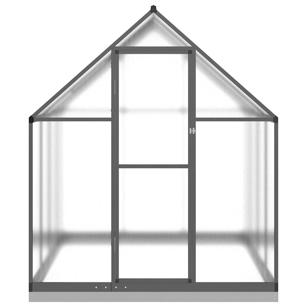 Telaio Serra con Base Antracite 224x169x202 cm in Alluminio - homemem39