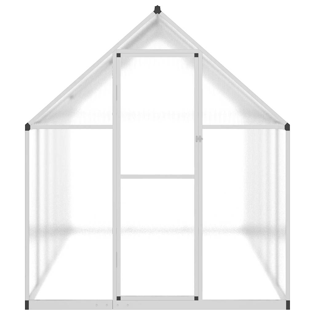 Telaio Serra con Base Argento 334x169x195 cm in Alluminio - homemem39