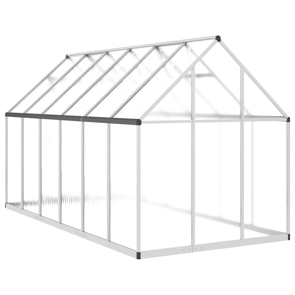 Telaio Serra con Base Argento 334x169x195 cm in Alluminio - homemem39