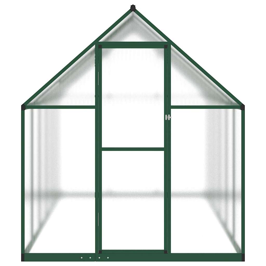 Telaio Serra con Base Verde 334x169x195 cm in Alluminio - homemem39