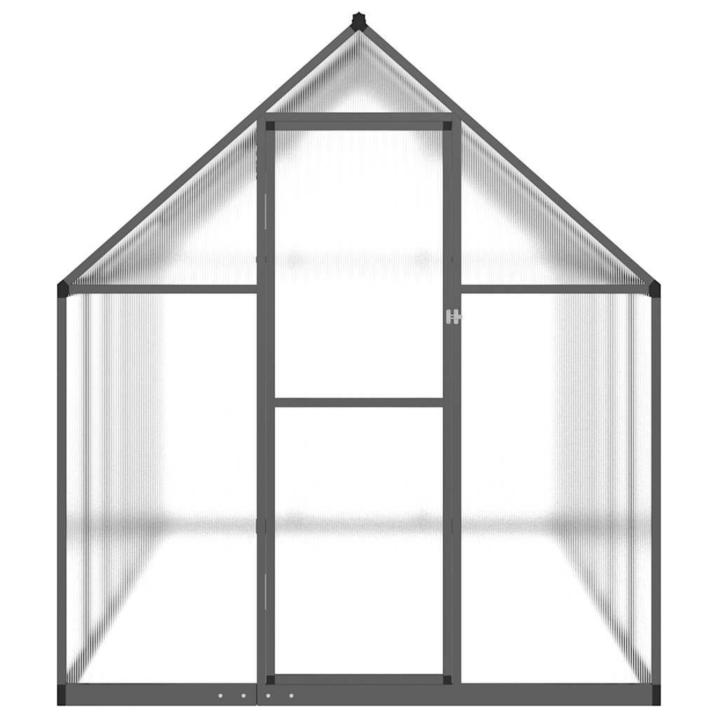Telaio Serra con Base Antracite 334x169x195 cm in Alluminio - homemem39