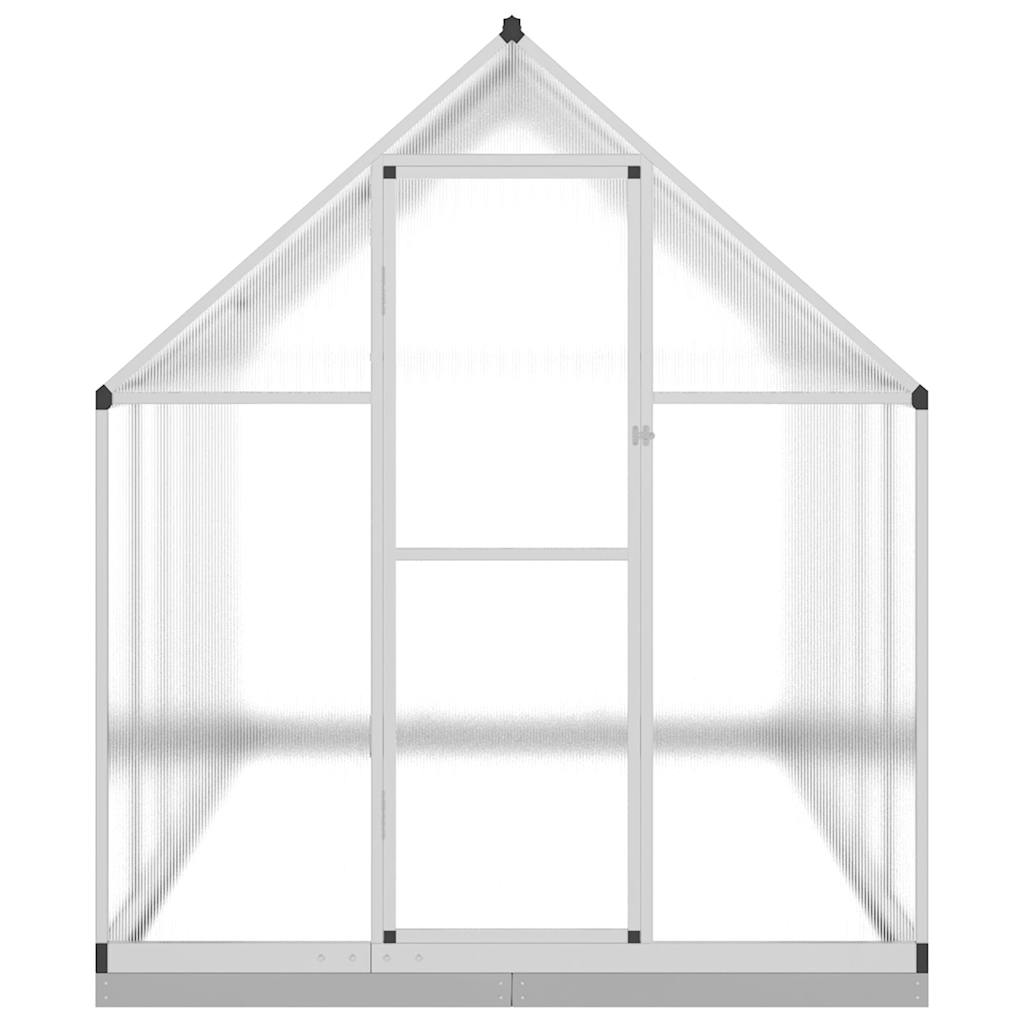 Telaio Serra con Base Argento 334x169x202 cm in Alluminio - homemem39