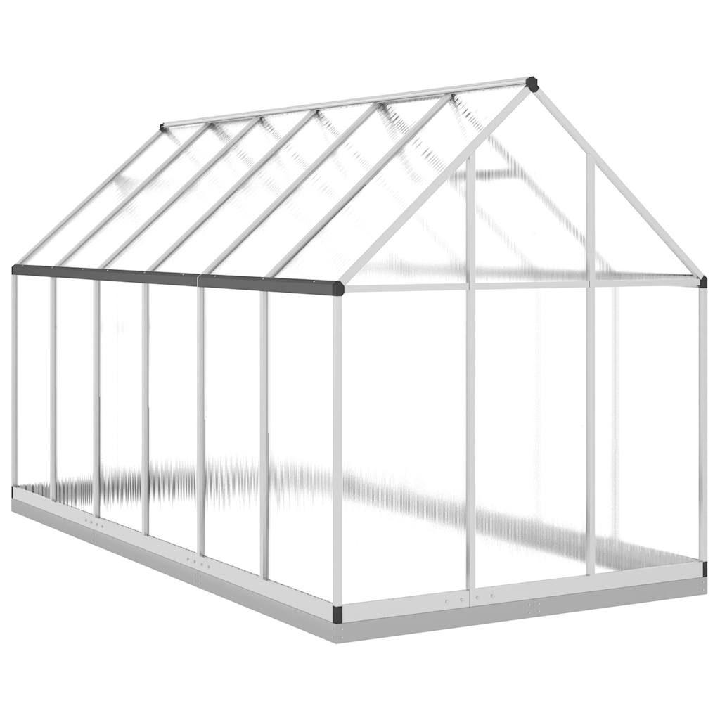 Telaio Serra con Base Argento 334x169x202 cm in Alluminio - homemem39