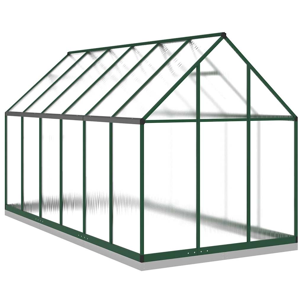 Telaio Serra con Base Verde 334x169x202 cm in Alluminio - homemem39