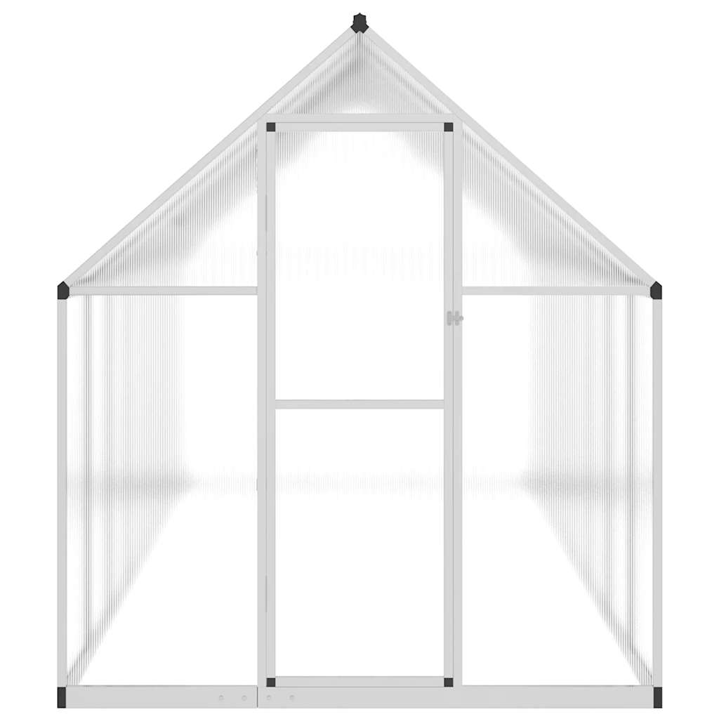 Telaio Serra con Base Argento 445x169x195 cm in Alluminio - homemem39