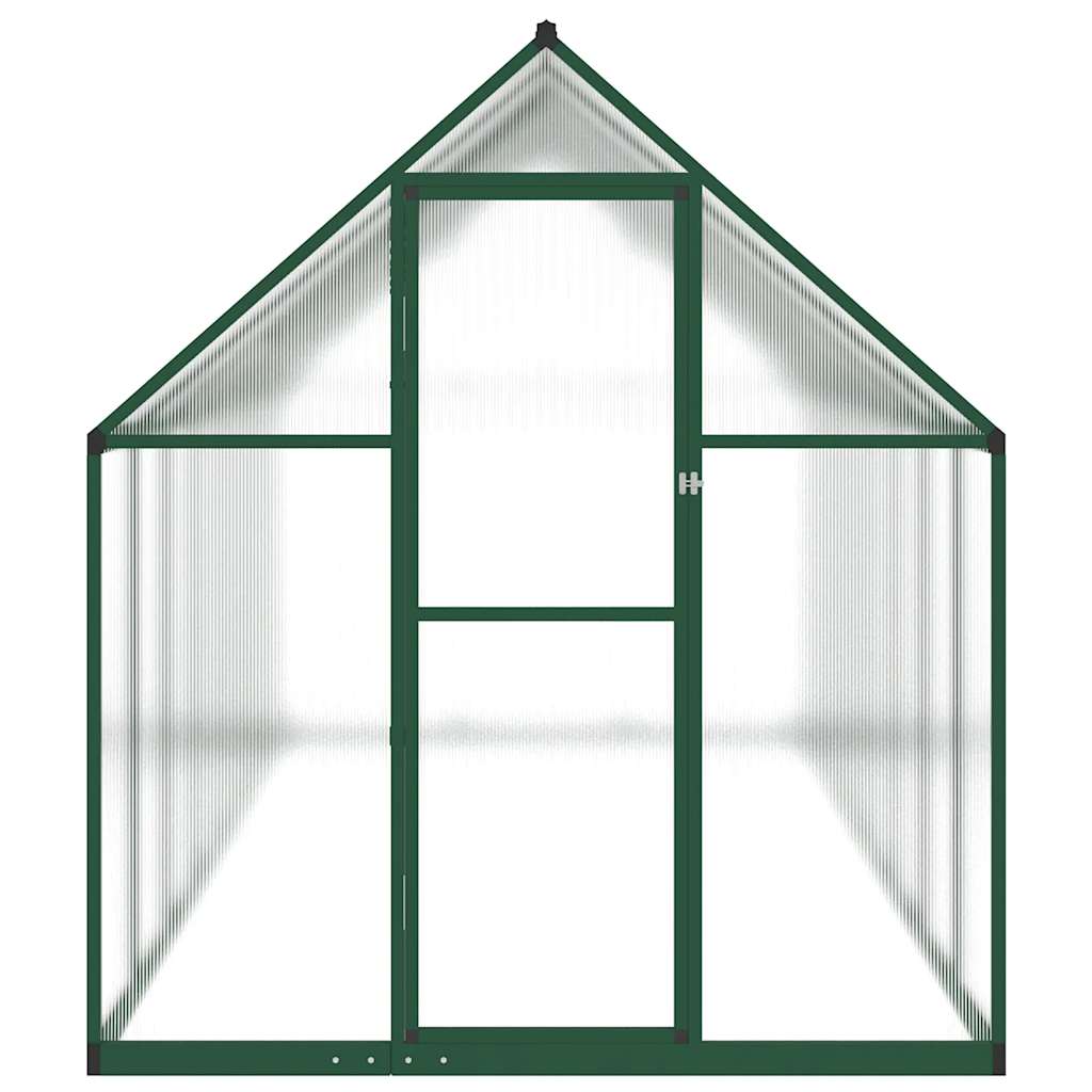 Telaio Serra con Base Verde 445x169x195 cm in Alluminio - homemem39