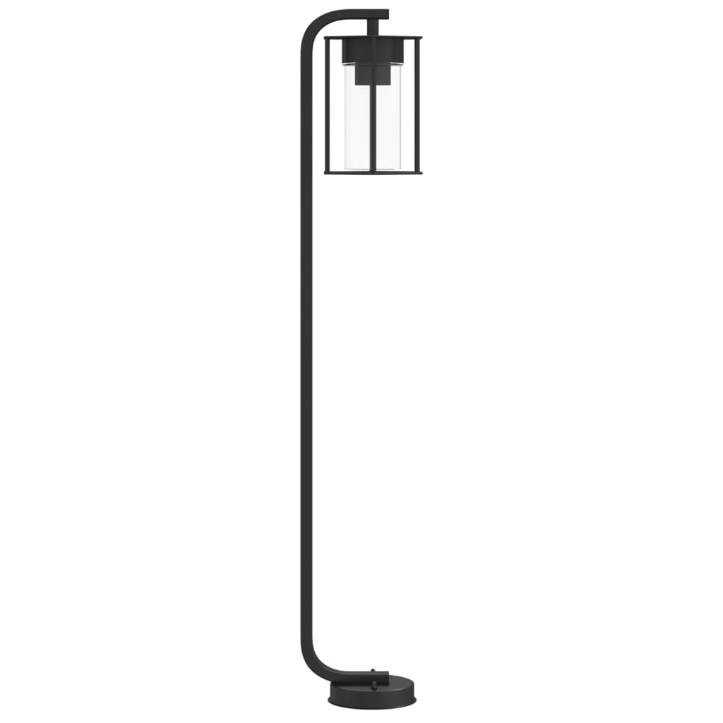 Lampada da Terra per Esterni Argento 100 cm in Acciaio Inox - homemem39