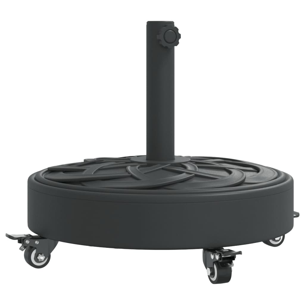 Base per Ombrellone con Ruote per Pali Ø38/48 mm 27 kg Rotonda - homemem39