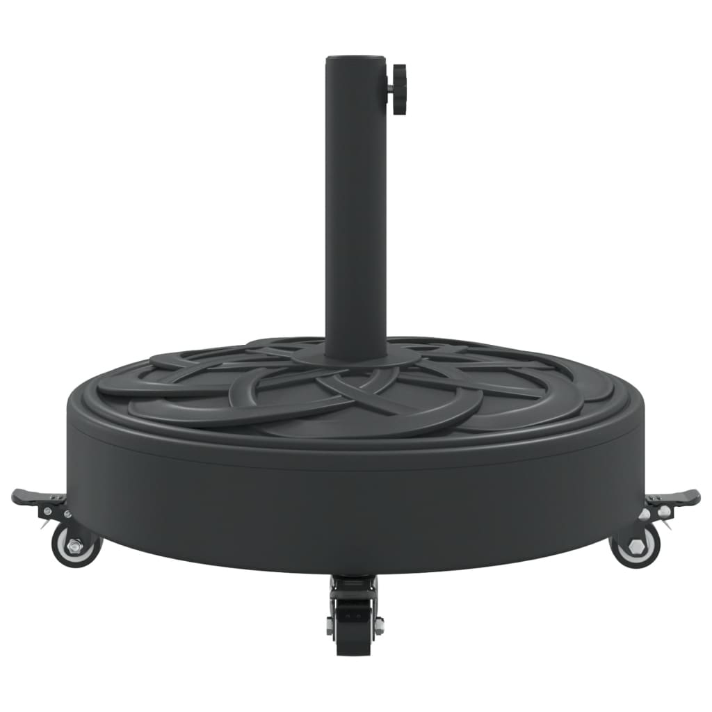 Base per Ombrellone con Ruote per Pali Ø38/48 mm 27 kg Rotonda - homemem39
