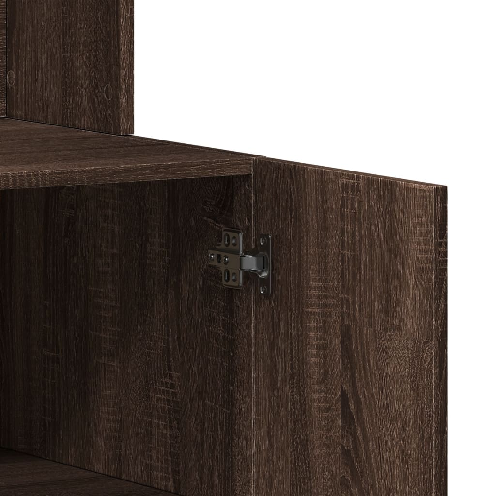 Mobile da Cucina Rovere Marrone 95x50x180 cm Legno Multistrato - homemem39