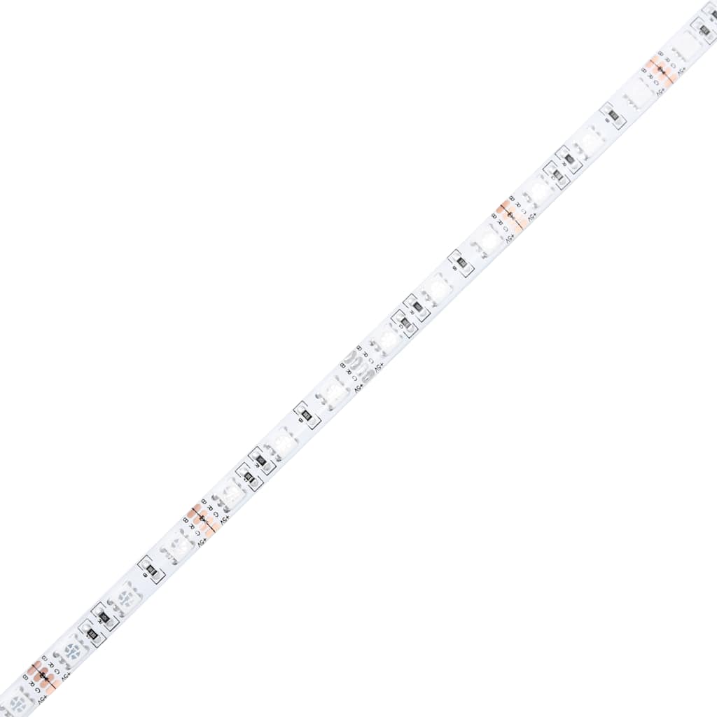 Giroletto con Luci LED Bianco 100x200 cm in Legno Massello | homemem39