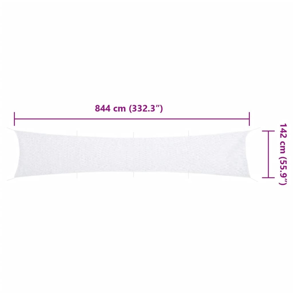 Rete Mimetica con Custodia di Conservazione 844x142 cm Bianca | homemem39