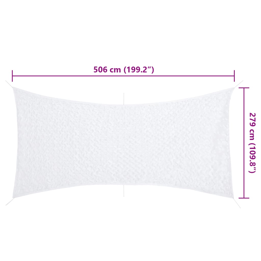 Rete Mimetica con Custodia di Conservazione 506x279 cm Bianca | homemem39