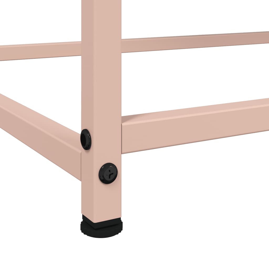 Credenza Rosa 100,5x39x107 cm in Acciaio | homemem39