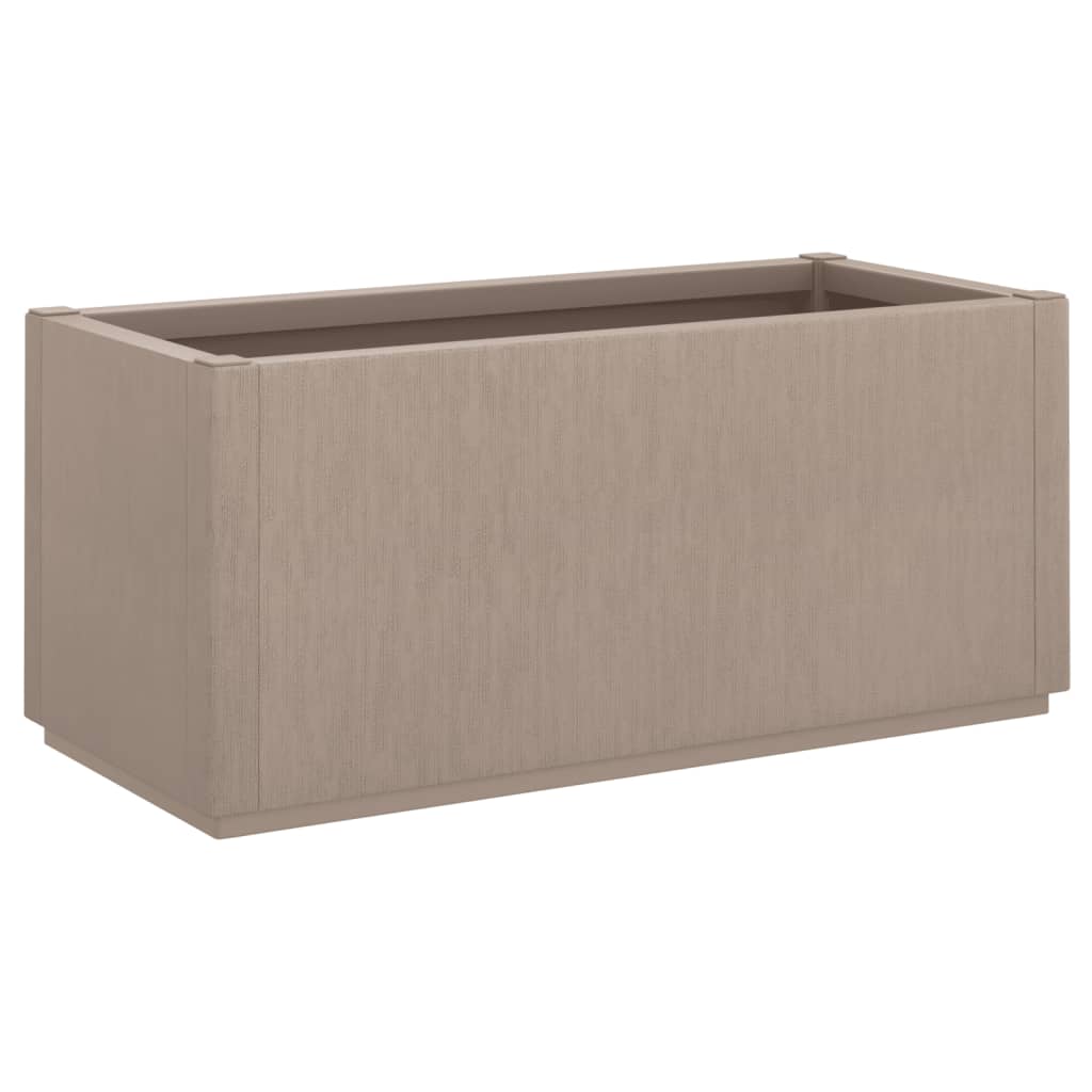 Fioriera da Giardino Marrone Chiaro 80x36x35 cm in PP - homemem39