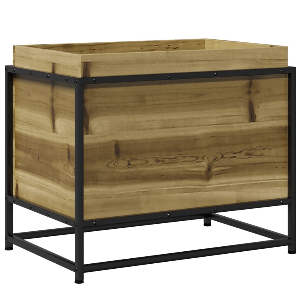 Fioriera da Giardino 60x40x50 cm in Legno di Pino Impregnato - homemem39