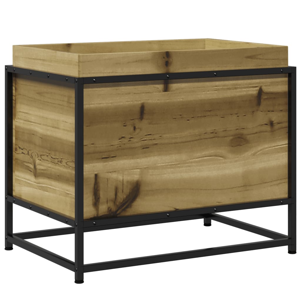 Fioriera da Giardino 60x40x50 cm in Legno di Pino Impregnato - homemem39