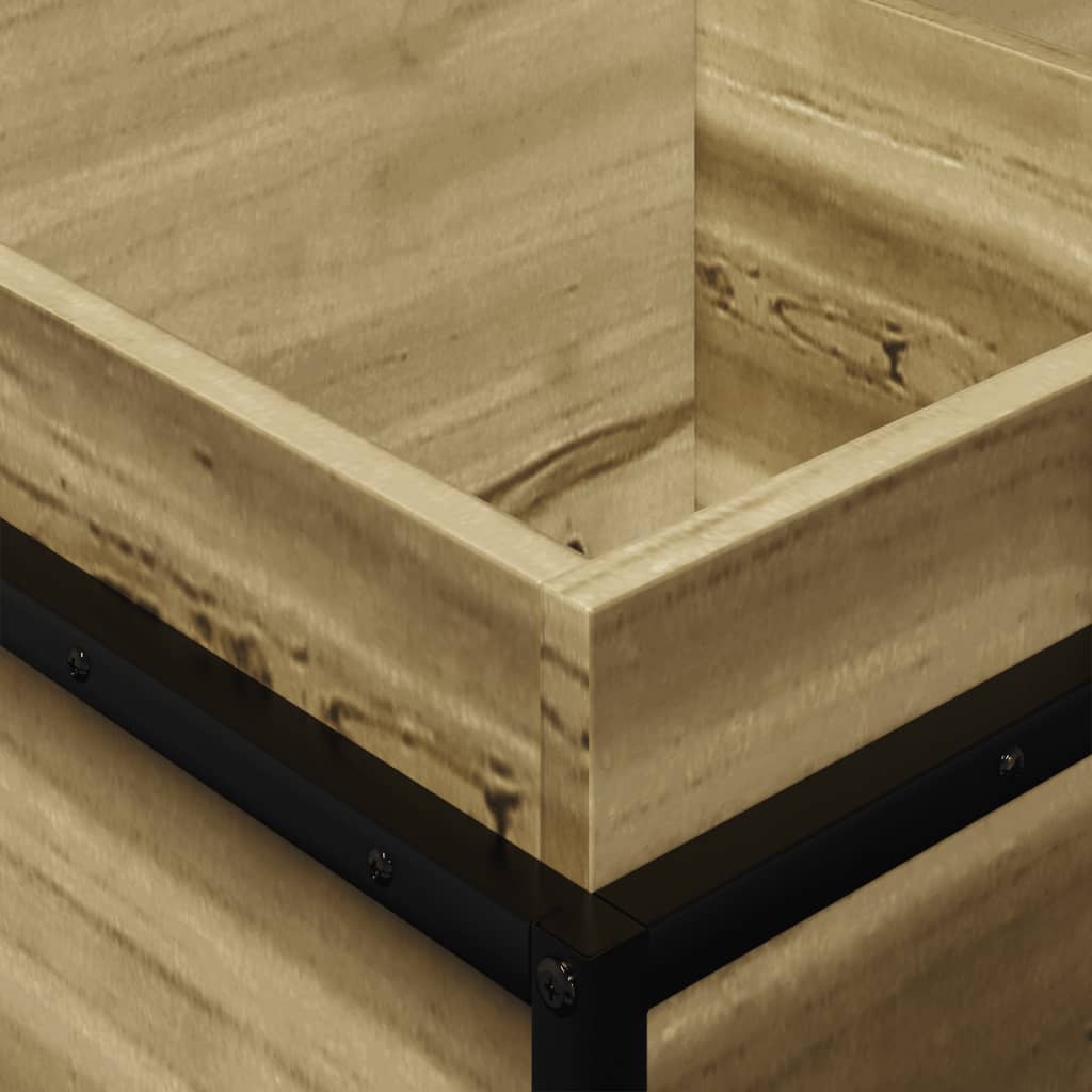 Fioriera da Giardino 80x40x50 cm in Legno di Pino Impregnato - homemem39