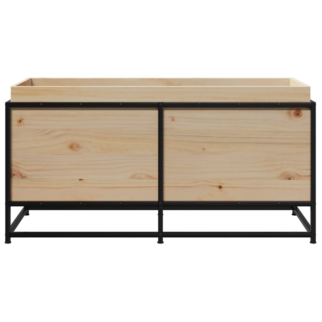 Fioriera da Giardino 100x40x50 cm in Legno Massello di Pino - homemem39