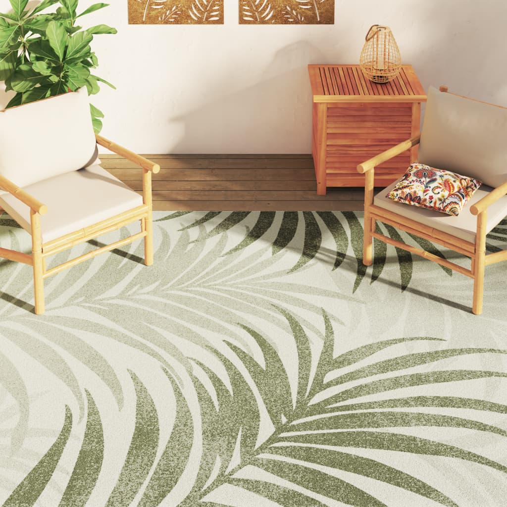 Tappeto a Pelo Corto Multicolore 190x300 cm Interni/Esterni - homemem39