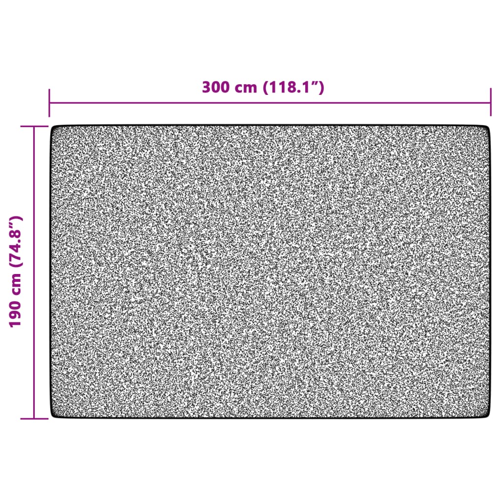 Tappeto a Pelo Corto Multicolore 190x300 cm Interni/Esterni - homemem39