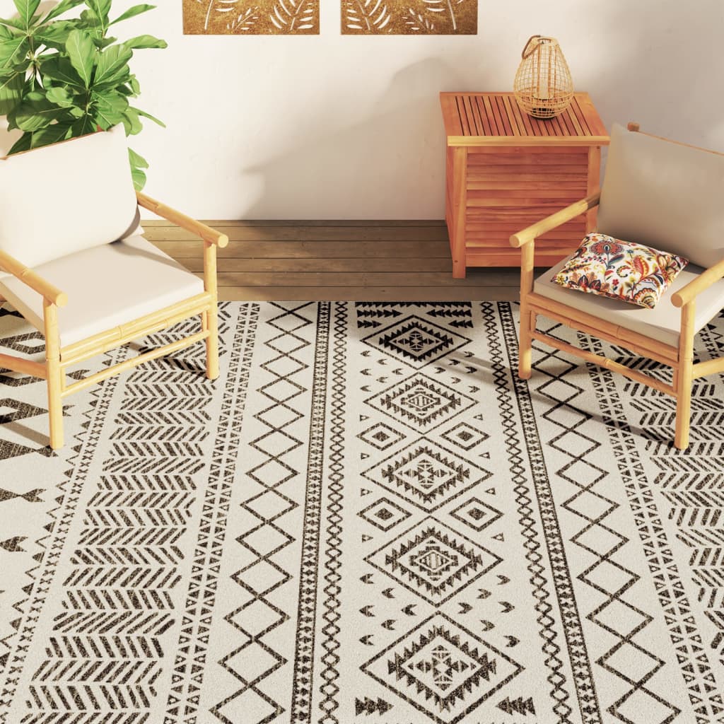Tappeto a Pelo Corto Multicolore 190x300 cm Interni/Esterni - homemem39
