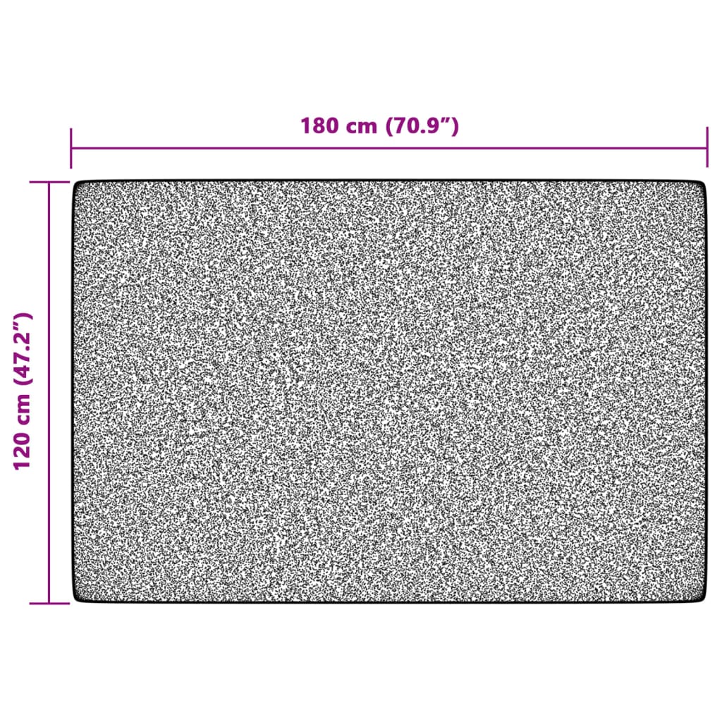 Tappeto a Pelo Corto Multicolore 120x180 cm Interni/Esterni - homemem39