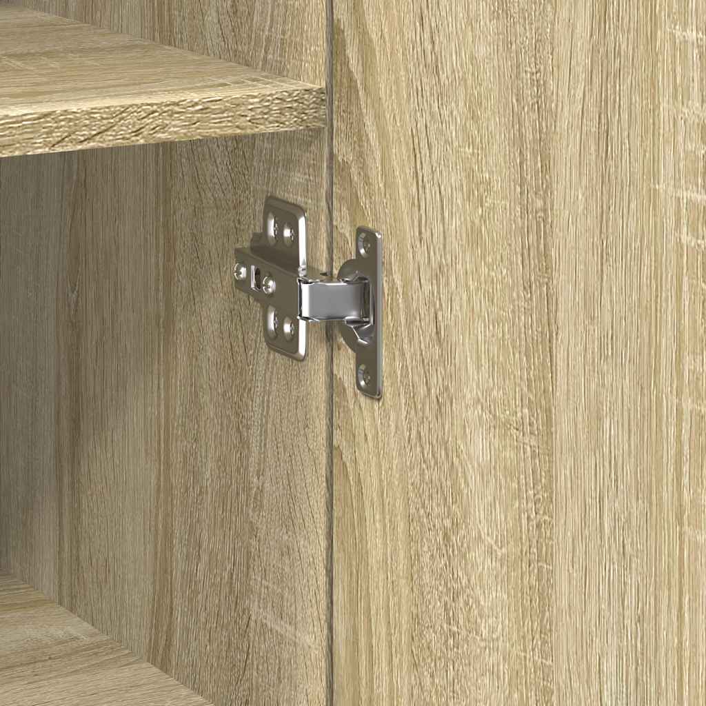 Mobile Sottile Rovere Sonoma 50x42,5x225 cm in Truciolato - homemem39