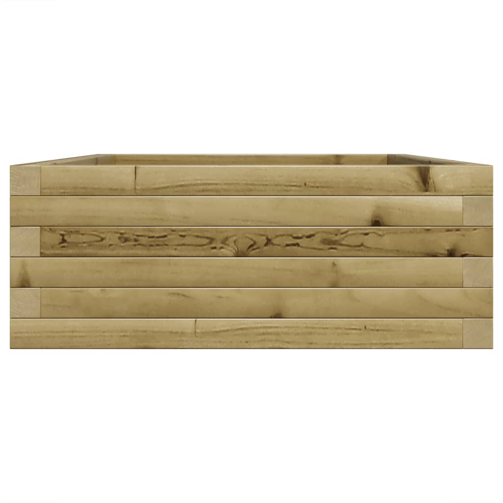 Fioriera da Giardino 90x60x23 cm in Legno di Pino Impregnato - homemem39