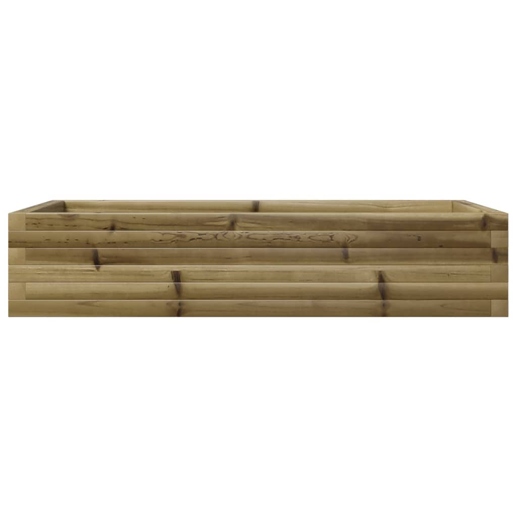 Fioriera da Giardino 110x60x23 cm in Legno di Pino Impregnato