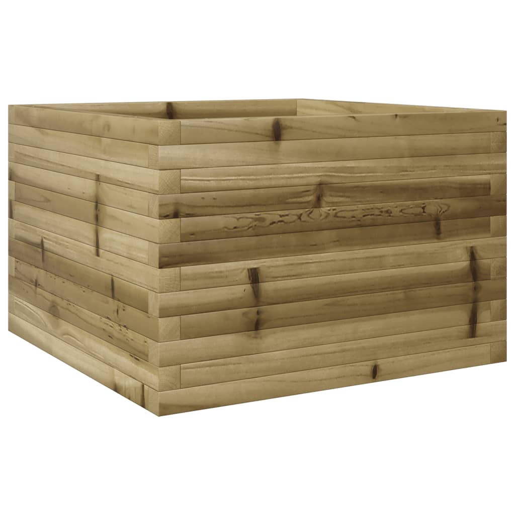 Fioriera da Giardino 70x70x45,5 cm in Legno di Pino Impregnato