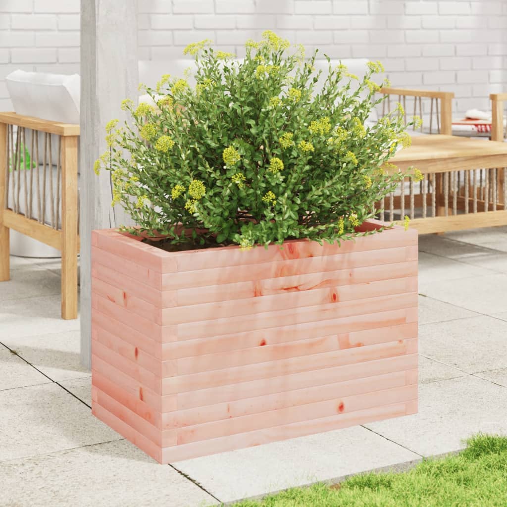 Fioriera da Giardino 70x40x45,5 cm in Legno Massello di Douglas - homemem39