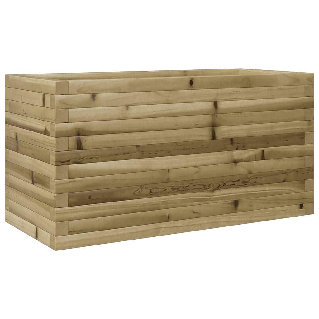 Fioriera da Giardino 90x40x45,5 cm in Legno di Pino Impregnato - homemem39