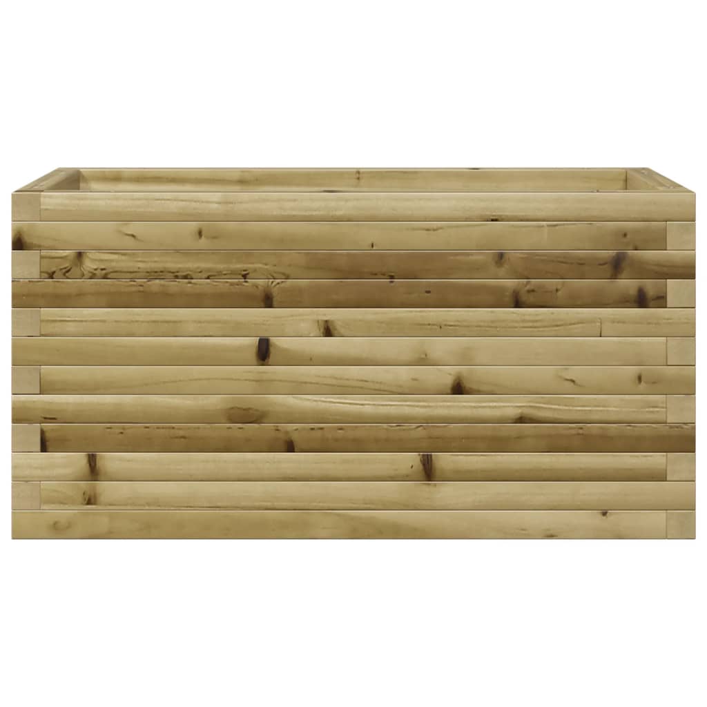 Fioriera da Giardino 90x40x45,5 cm in Legno di Pino Impregnato - homemem39