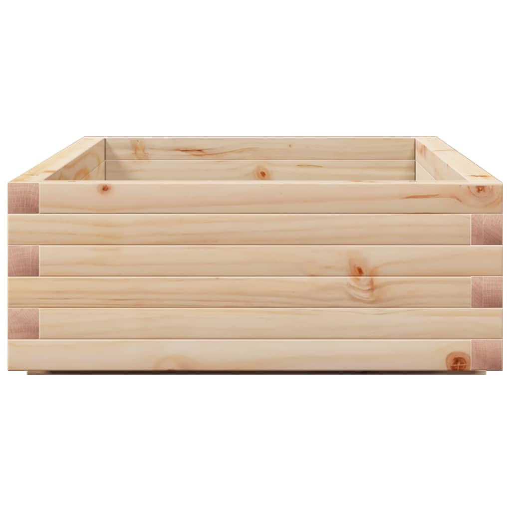 Fioriera da Giardino 110x60x26,5 cm in Legno Massello di Pino - homemem39