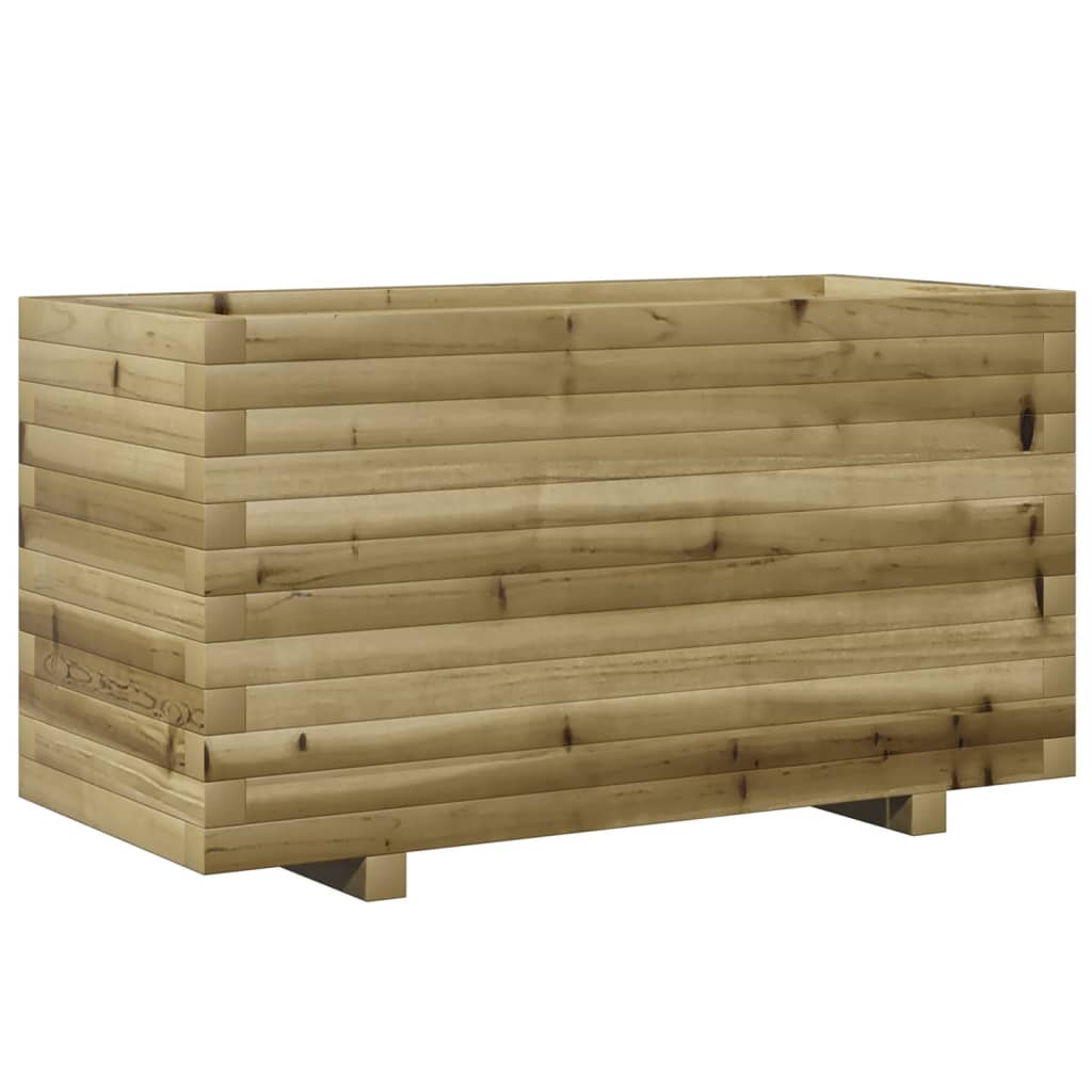 Fioriera da Giardino 90x40x49,5 cm in Legno di Pino Impregnato