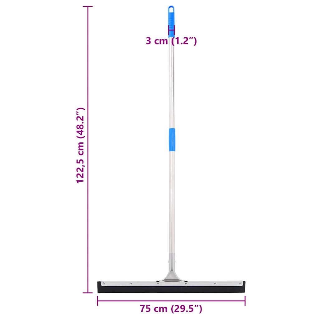 Tergipavimento 75x122,5 cm in Acciaio e Gomma | homemem39