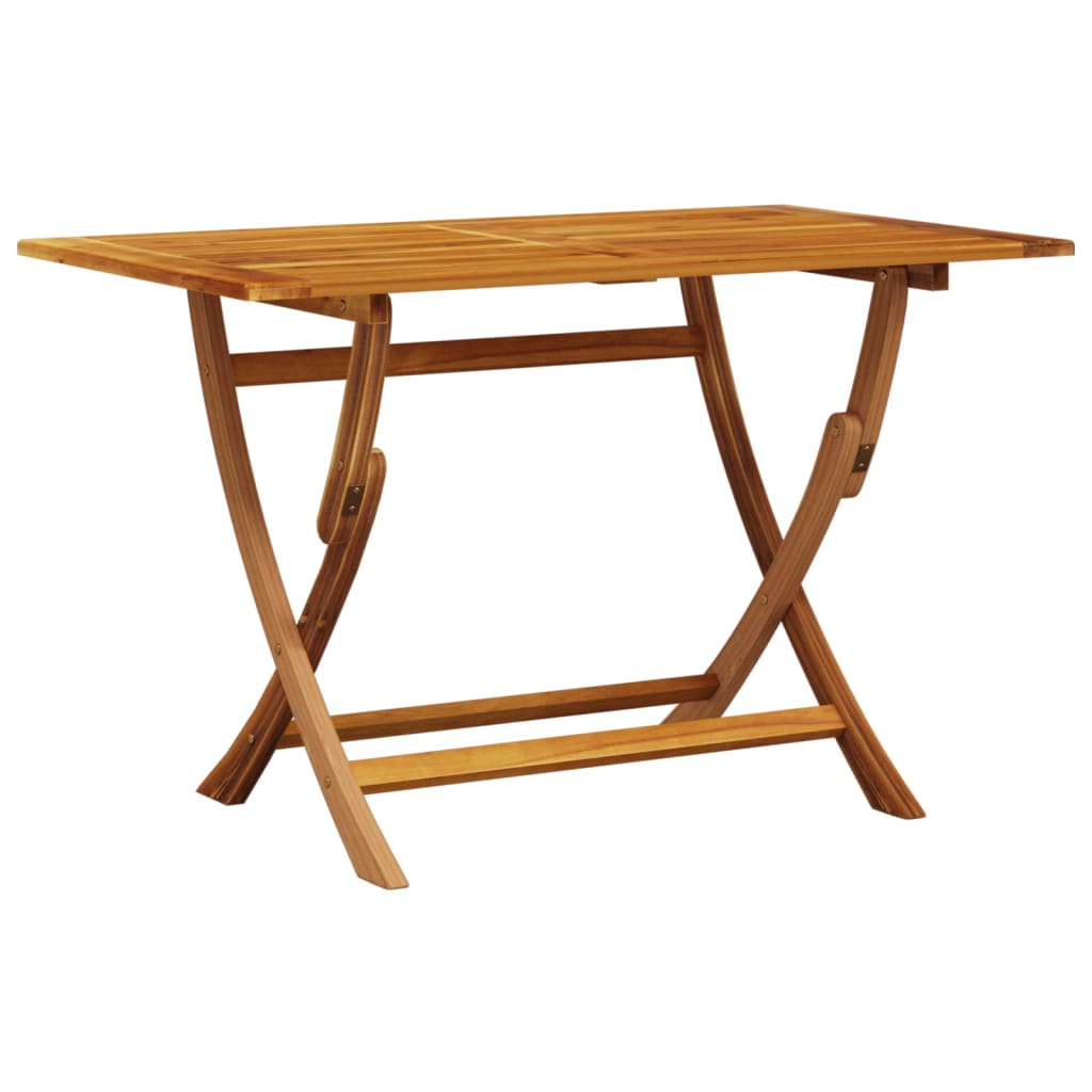Set da Pranzo da Giardino 5 pz Tortora Tessuto e Legno Massello