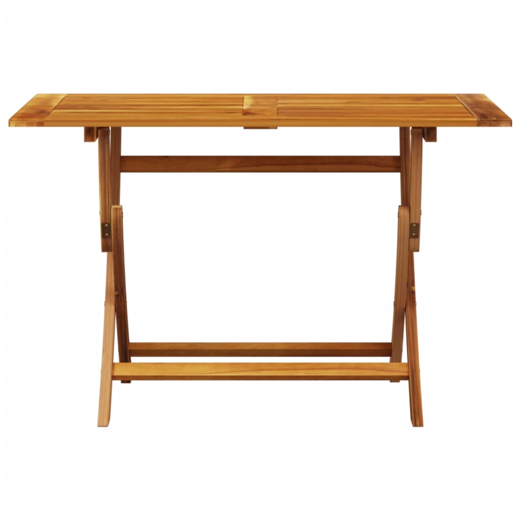 Set da Pranzo da Giardino 5 pz Tortora Tessuto e Legno Massello