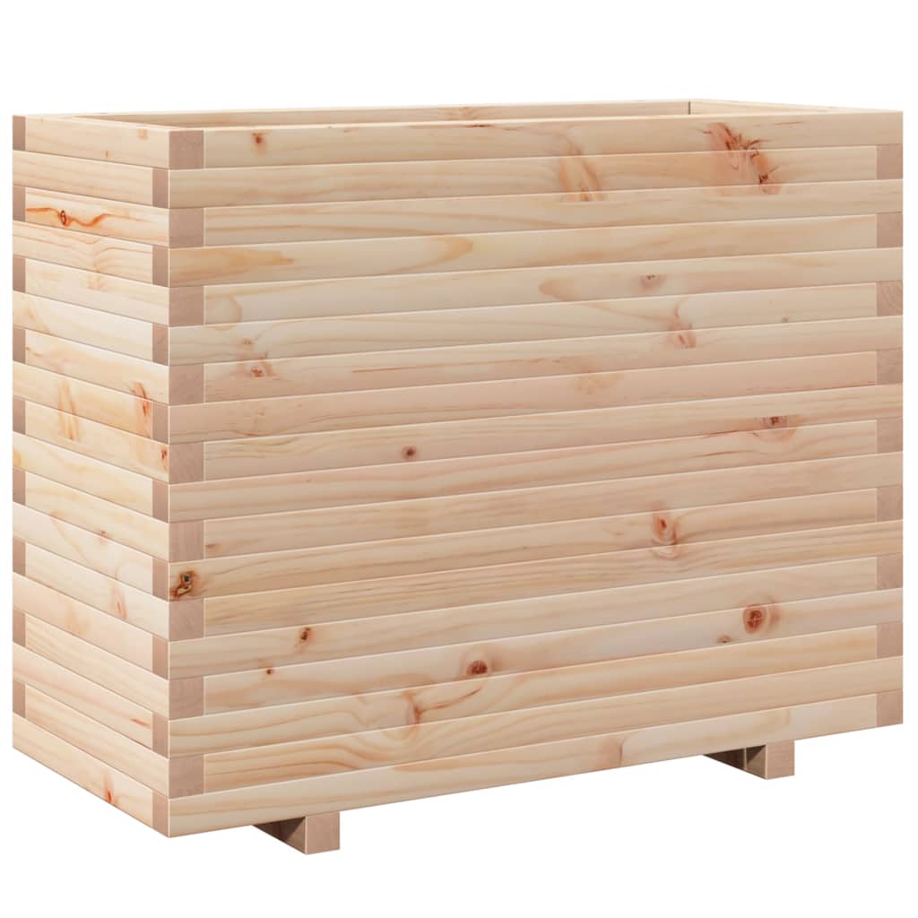 Fioriera da Giardino 90x40x72,5 cm in Legno Massello di Pino - homemem39