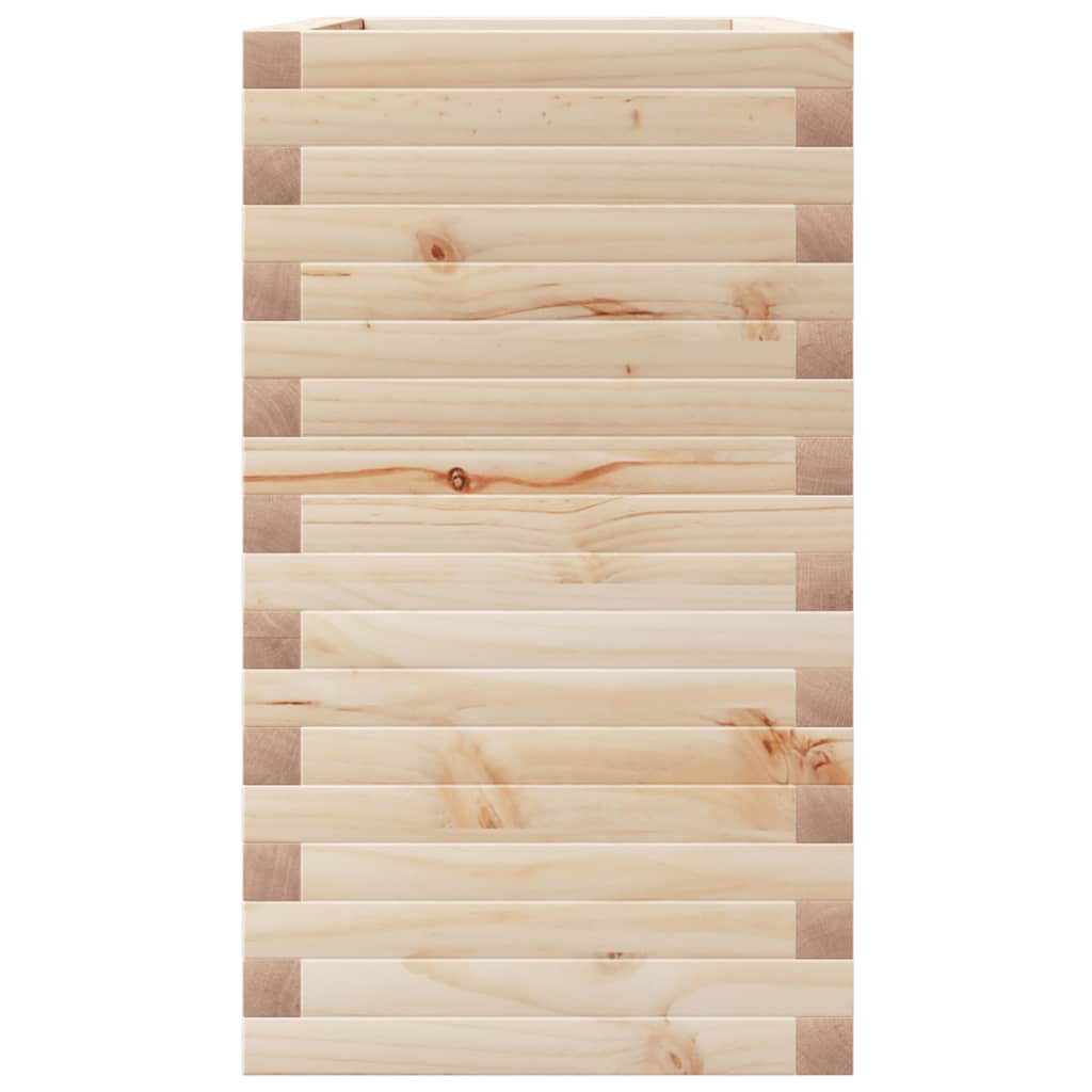 Fioriera da Giardino 90x40x72,5 cm in Legno Massello di Pino - homemem39