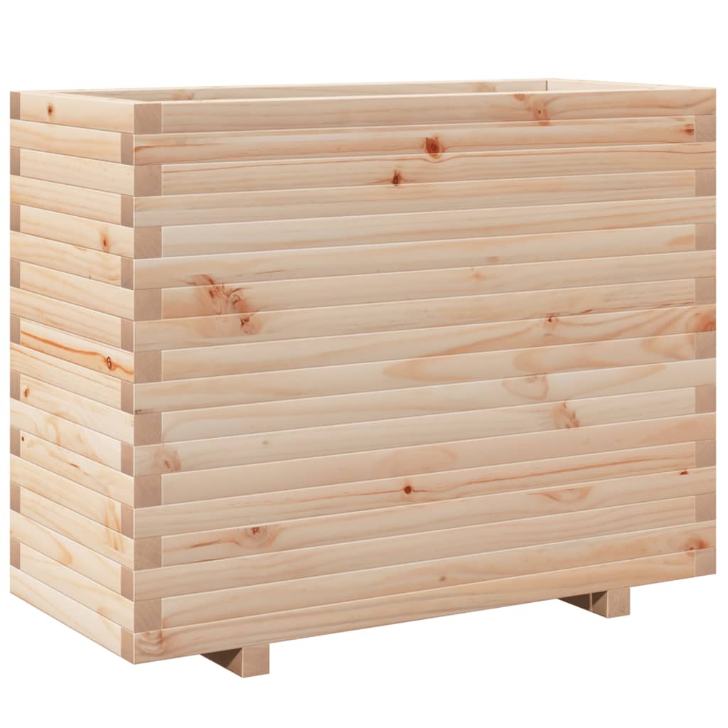 Fioriera da Giardino 90x40x72,5 cm in Legno Massello di Pino - homemem39