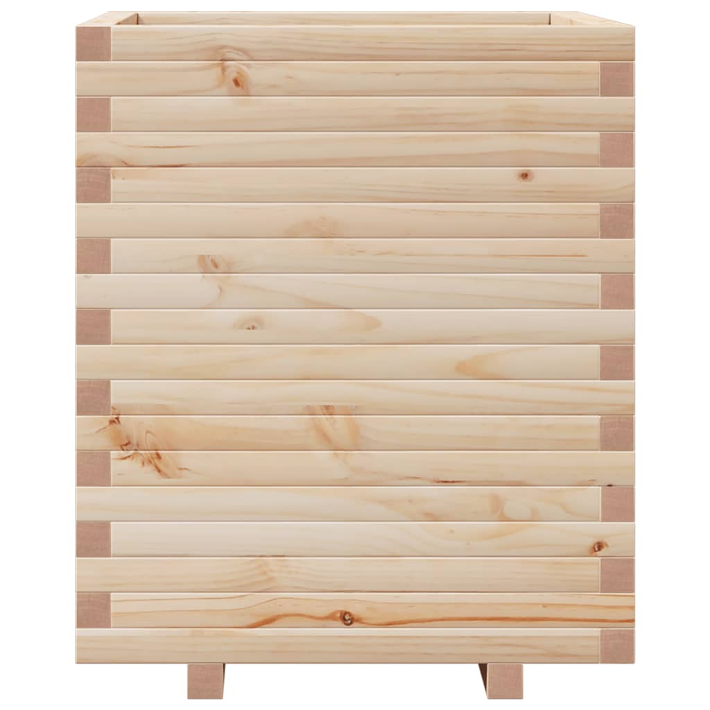 Fioriera da Giardino 60x60x72 cm in Legno Massello di Pino - homemem39