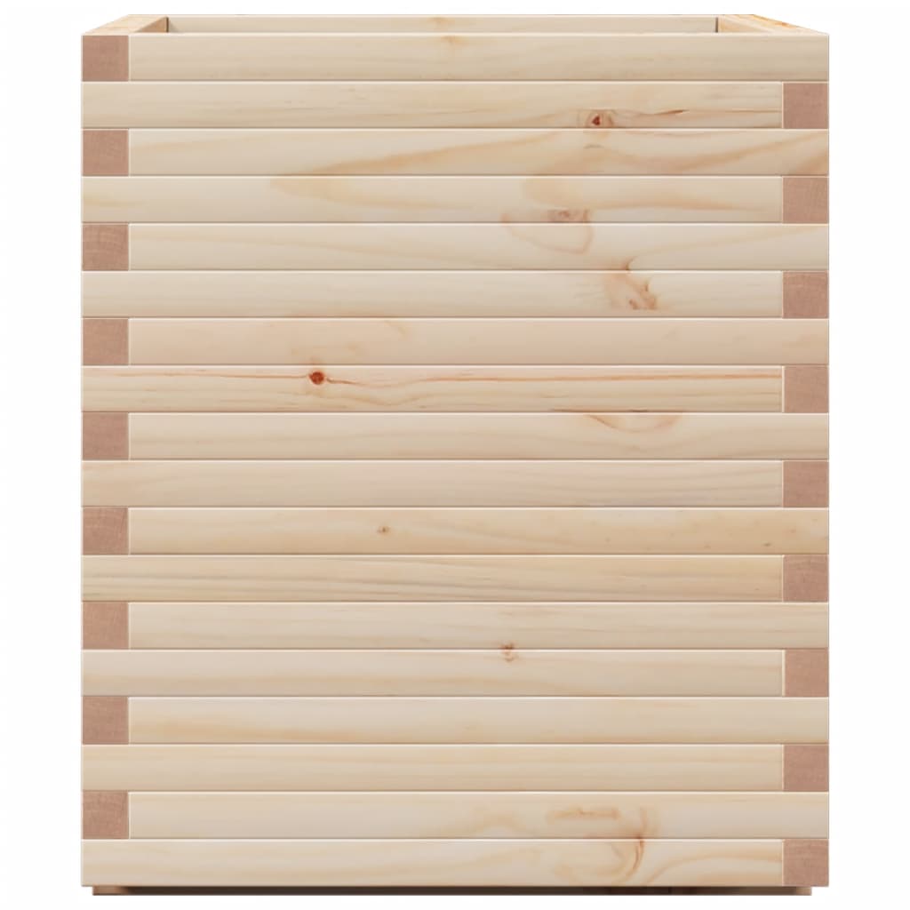Fioriera da Giardino 60x60x72 cm in Legno Massello di Pino - homemem39
