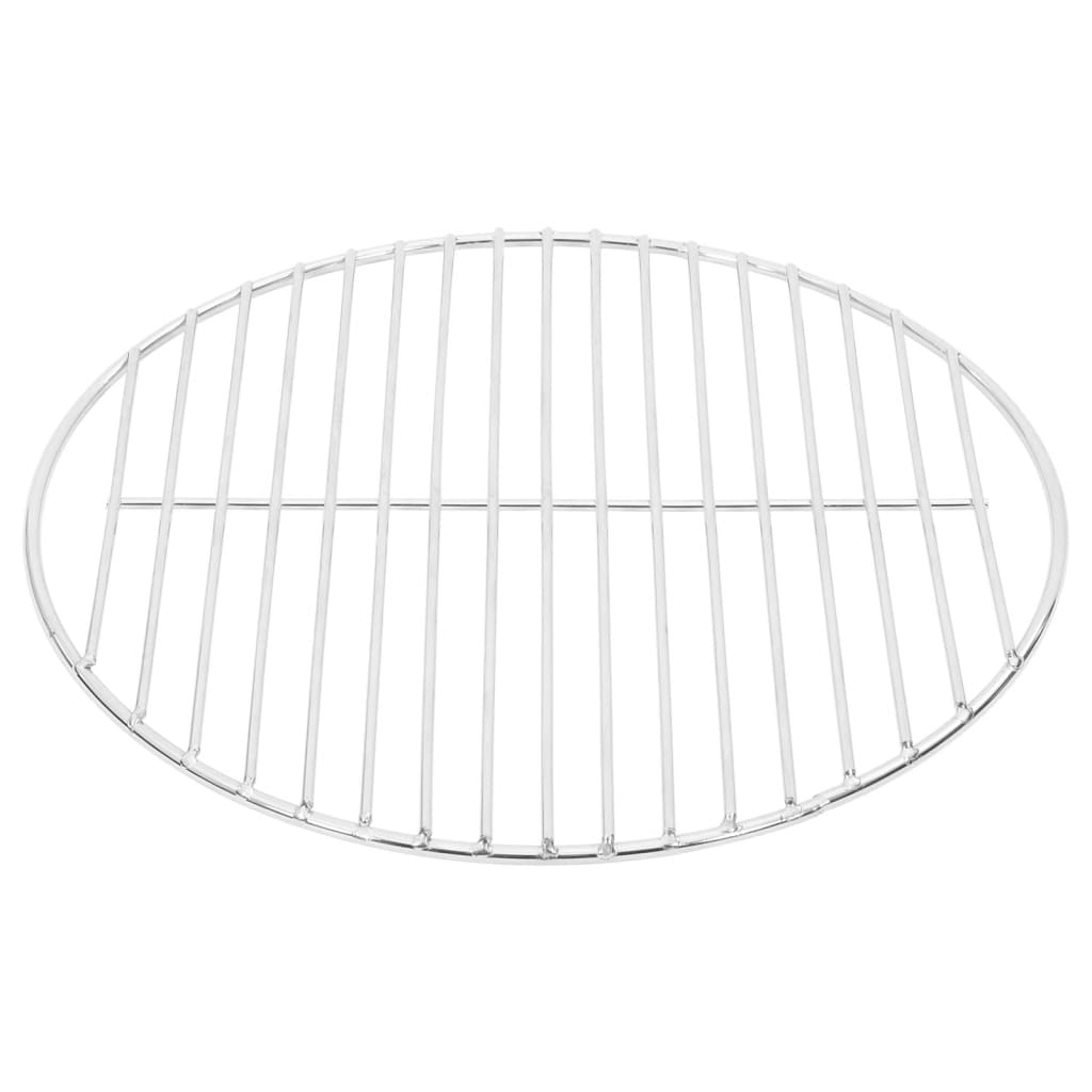 Griglia per Barbecue Rotonda Ø34,5 cm Acciaio Inossidabile 304 - homemem39