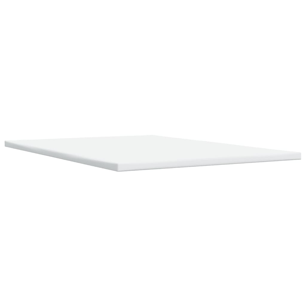Giroletto a Molle con Materasso Crema 140x200 cm in Tessuto - homemem39