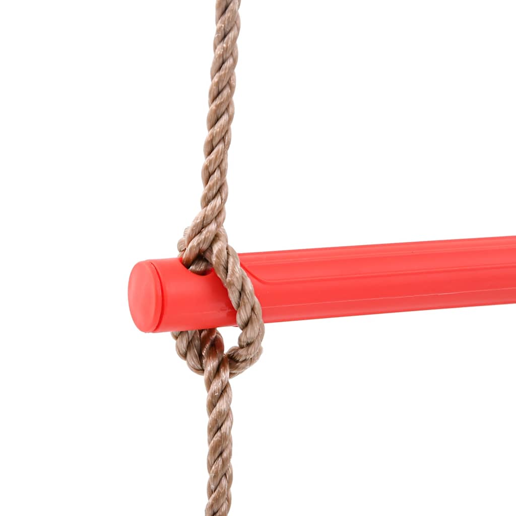 Scala di Corda per Bambini con 4 Pioli Multicolore - homemem39