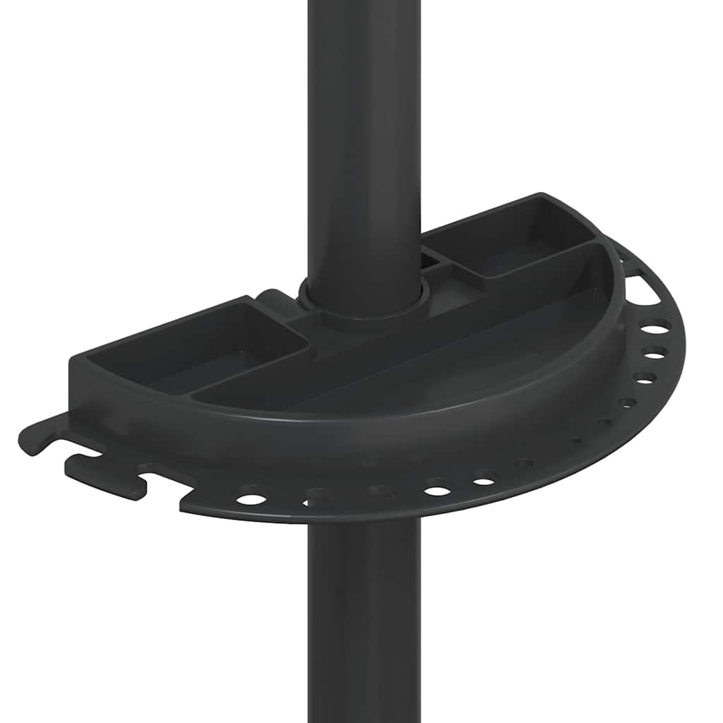 Supporto Riparazione Bici Regolabile 92-152 cm Rosso in Acciaio | homemem39