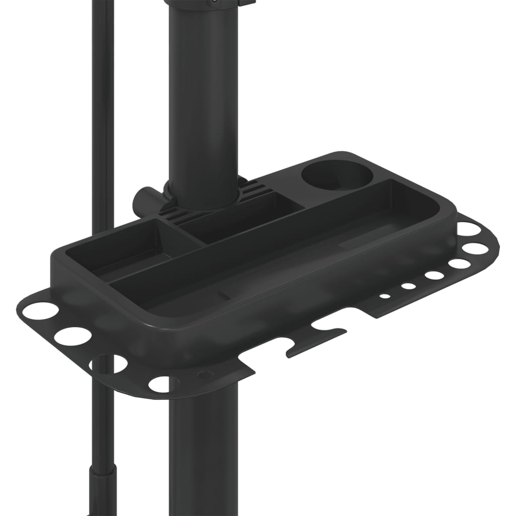 Supporto Riparazione Bici Regolabile 108-188 cm Blu in Acciaio